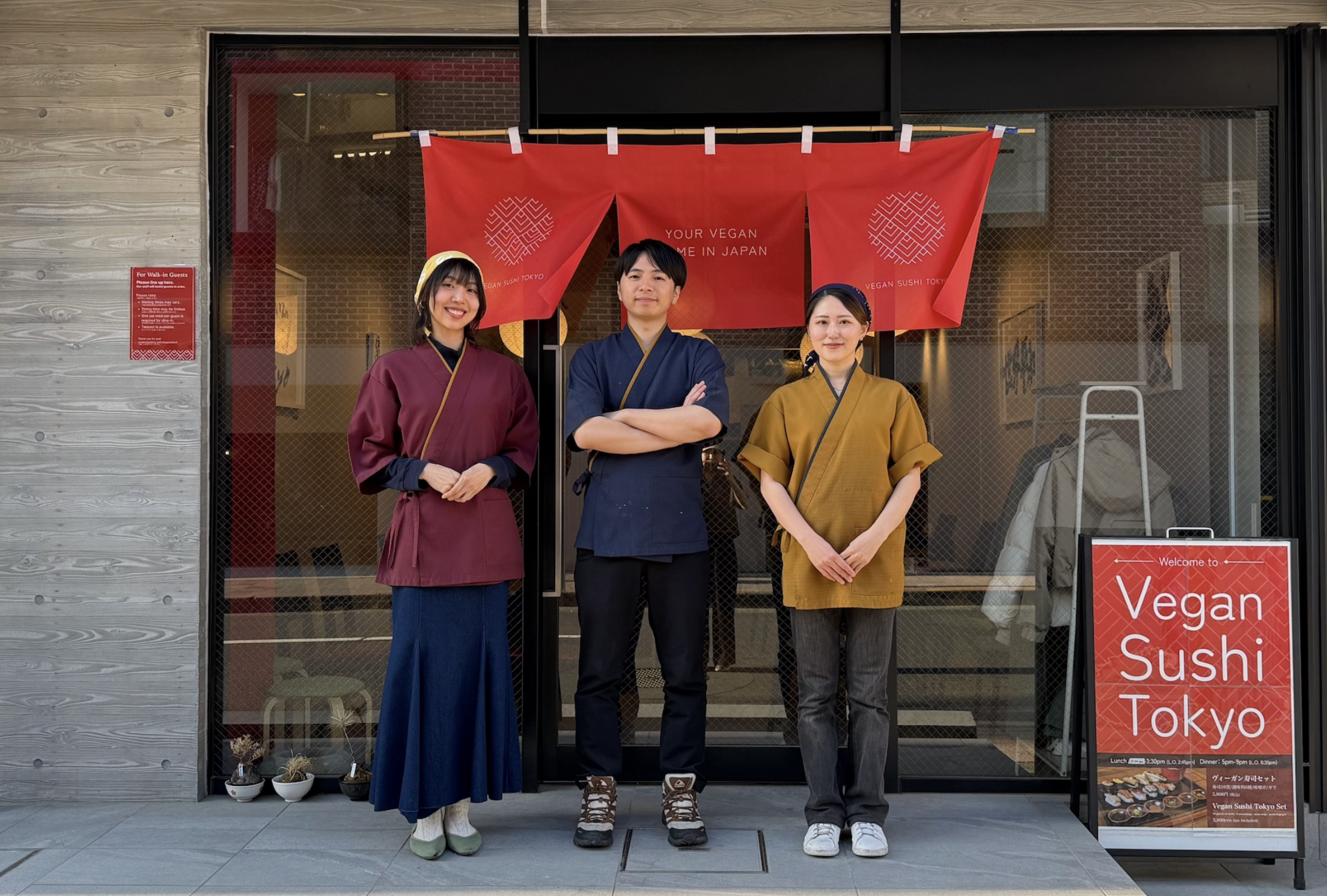 Vegan Sushi Tokyo 共同創業者
